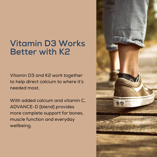 ADVANCE-D - Vitamin D3 & K2 BLEND - Capsules
