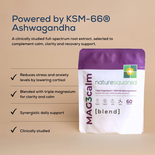 MAG3calm - Triple Magnesium & Ashwagandha BLEND - Capsules