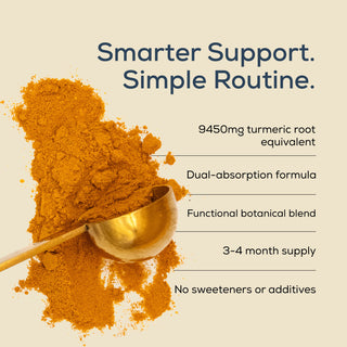 TURMERIC - Curcumin, MCT & Black Pepper BLEND+ - Powder