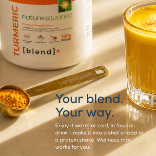 TURMERIC - Curcumin, MCT & Black Pepper BLEND+ - Powder