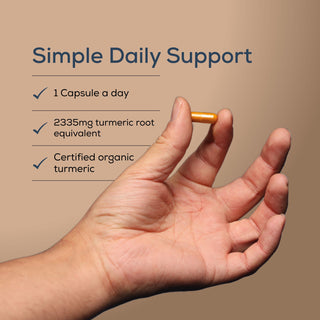 TURMERIC - Curcumin, MCT & Black Pepper BLEND - Capsules