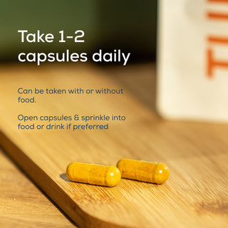 TURMERIC - Curcumin, MCT & Black Pepper BLEND - Capsules